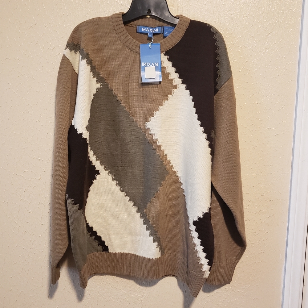 Maxini Men's XL Wool Blend Sweater Size XL‎